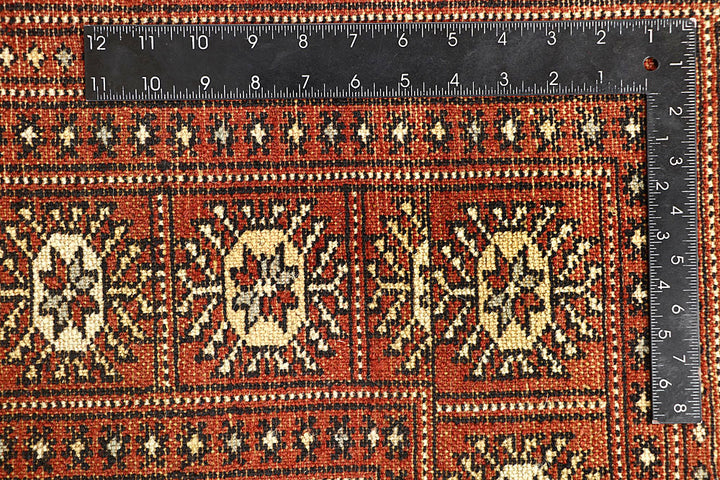 Coral Bokhara 5' 8 x 7' 11 - No. 60508 - ALRUG Rug Store