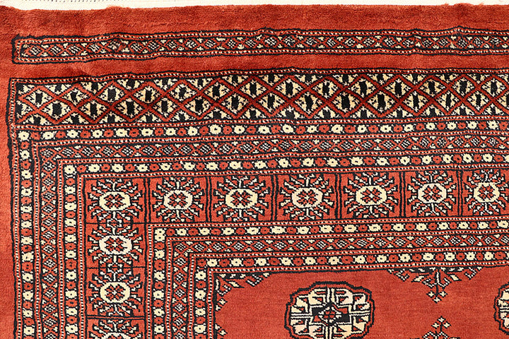 Coral Bokhara 5' 8 x 8' 8 - No. 60511 - ALRUG Rug Store