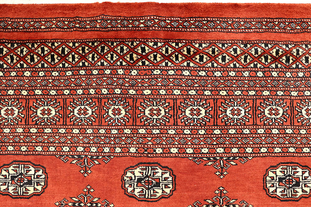 Coral Bokhara 5' 8 x 8' 8 - No. 60511 - ALRUG Rug Store