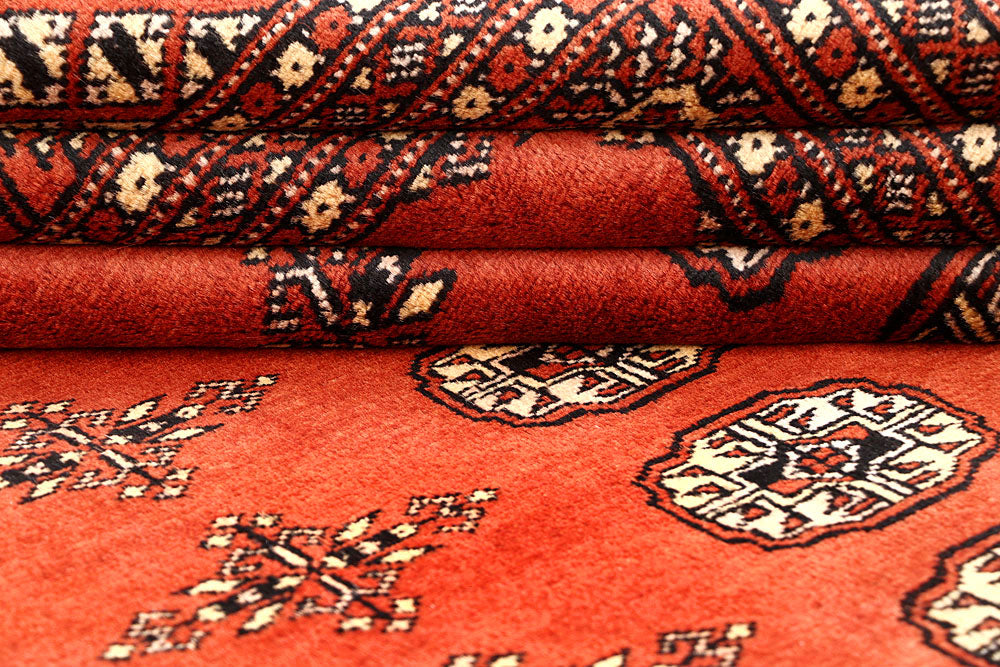 Coral Bokhara 5' 8 x 8' 8 - No. 60511 - ALRUG Rug Store