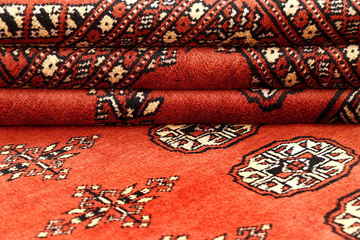 Coral Bokhara 5' 8 x 8' 8 - No. 60511 - ALRUG Rug Store