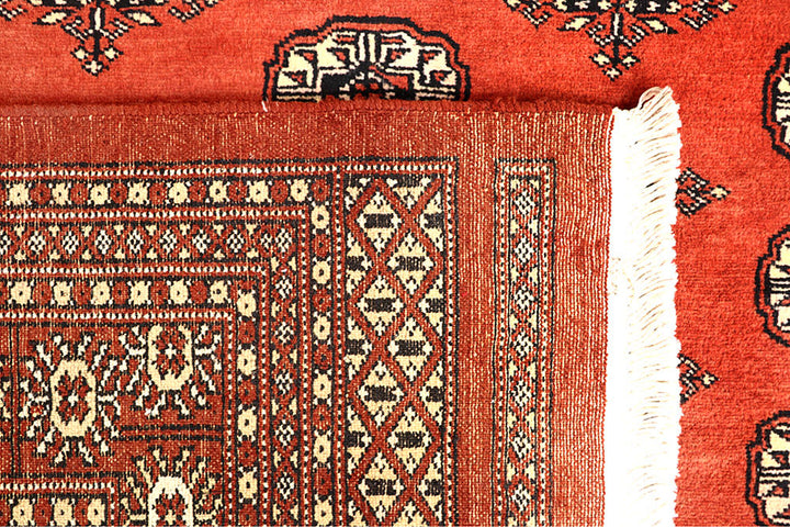 Coral Bokhara 5' 8 x 8' 8 - No. 60511 - ALRUG Rug Store