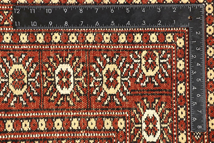 Coral Bokhara 5' 8 x 8' 8 - No. 60511 - ALRUG Rug Store