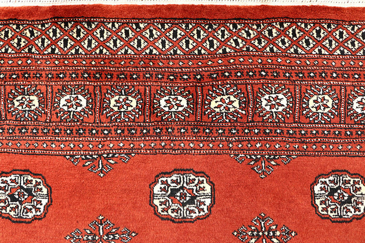 Orange Red Bokhara 5' 7 x 8' 9 - No. 60512 - ALRUG Rug Store