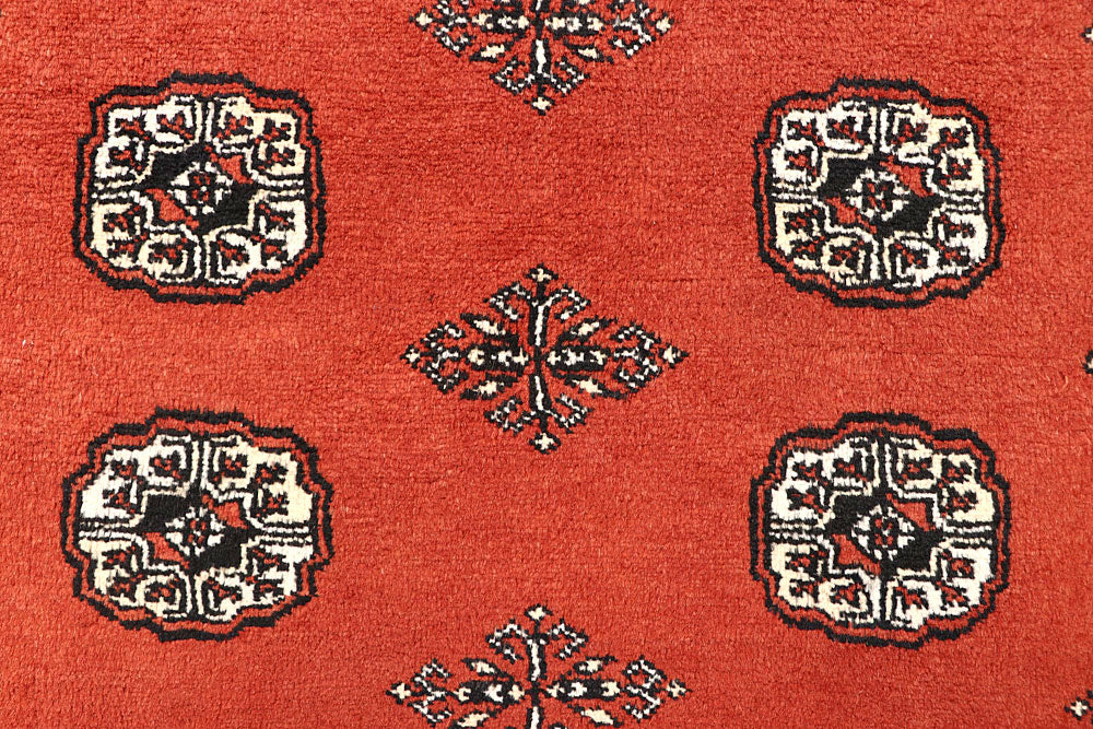 Orange Red Bokhara 5' 7 x 8' 9 - No. 60512 - ALRUG Rug Store