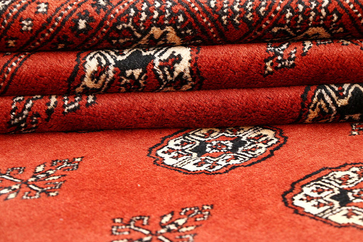 Orange Red Bokhara 5' 7 x 8' 9 - No. 60512 - ALRUG Rug Store