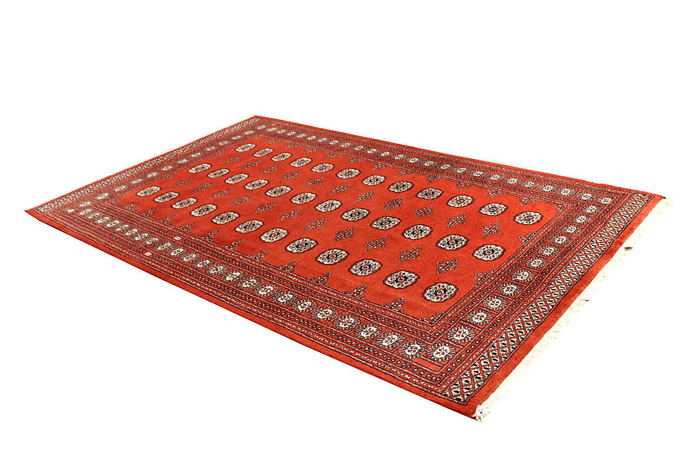 Orange Red Bokhara 5' 7 x 8' 9 - No. 60512 - ALRUG Rug Store