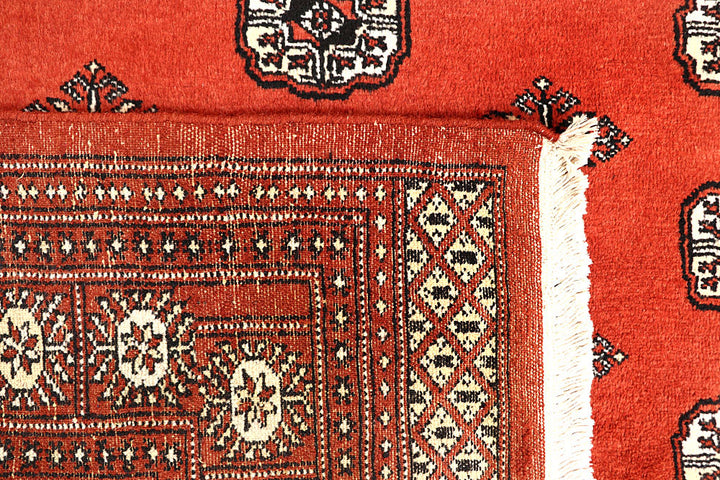 Orange Red Bokhara 5' 7 x 8' 9 - No. 60512 - ALRUG Rug Store