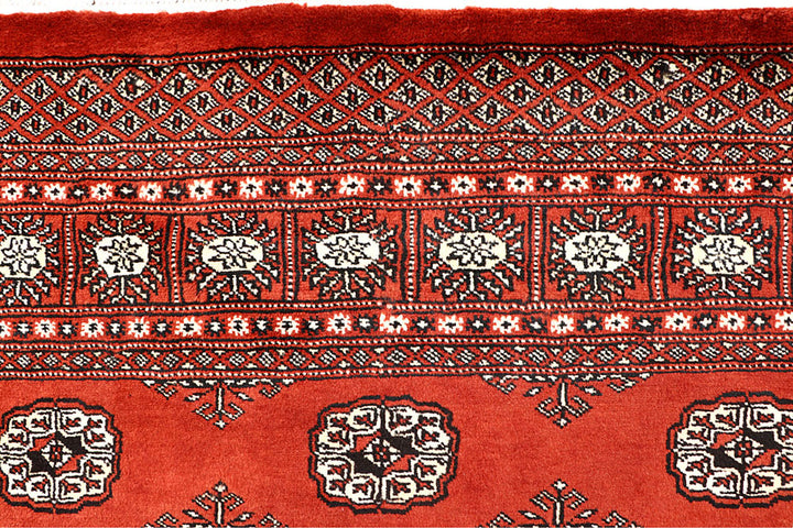 Orange Red Bokhara 5' 8 x 8' 6 - No. 60513 - ALRUG Rug Store