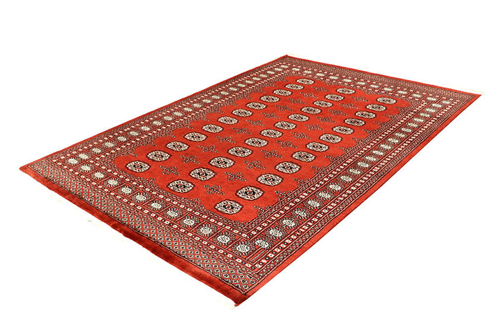 Orange Red Bokhara 5' 8 x 8' 6 - No. 60513 - ALRUG Rug Store