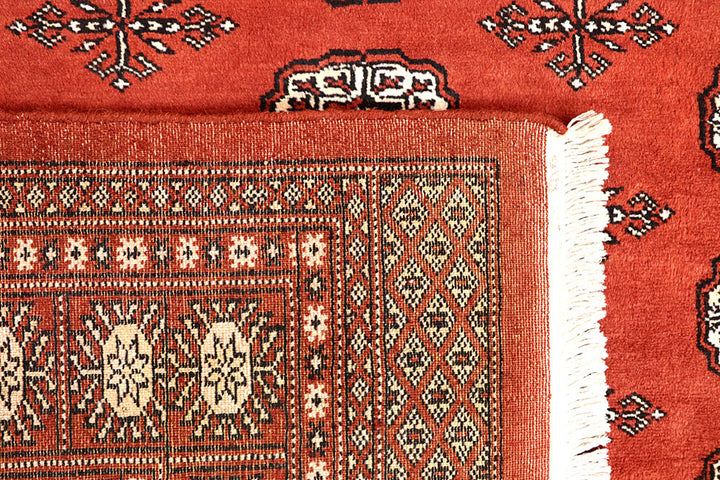 Orange Red Bokhara 5' 8 x 8' 6 - No. 60513 - ALRUG Rug Store