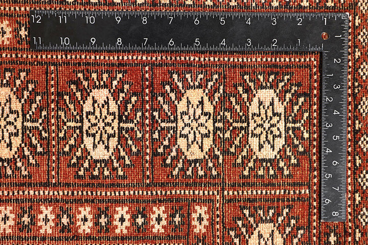 Orange Red Bokhara 5' 8 x 8' 6 - No. 60513 - ALRUG Rug Store
