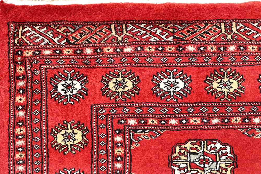 Firebrick Bokhara 5' 4 x 8' 5 - No. 60518 - ALRUG Rug Store