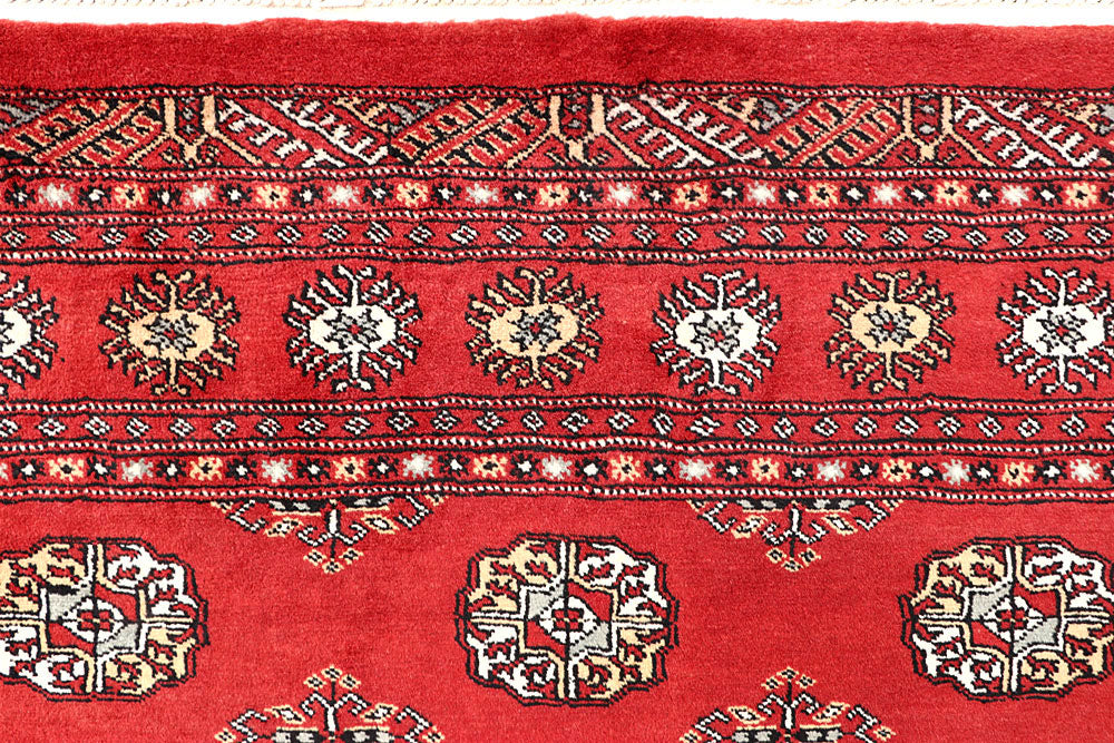 Firebrick Bokhara 5' 4 x 8' 5 - No. 60518 - ALRUG Rug Store