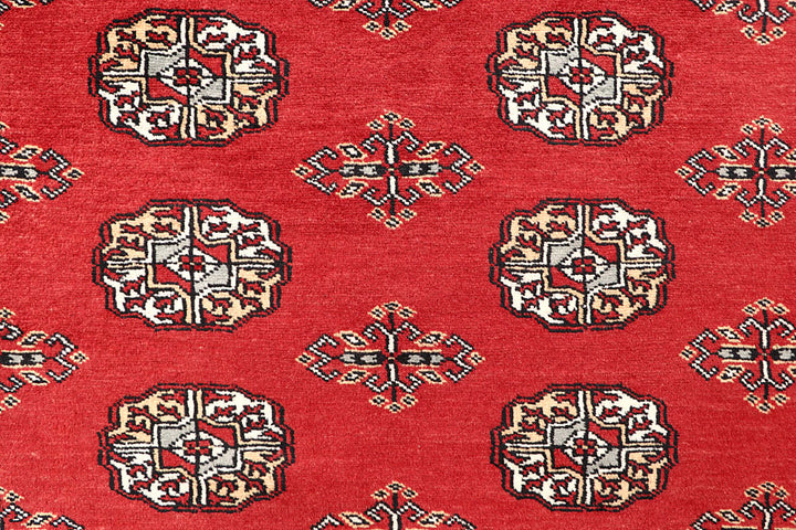 Firebrick Bokhara 5' 4 x 8' 5 - No. 60518 - ALRUG Rug Store