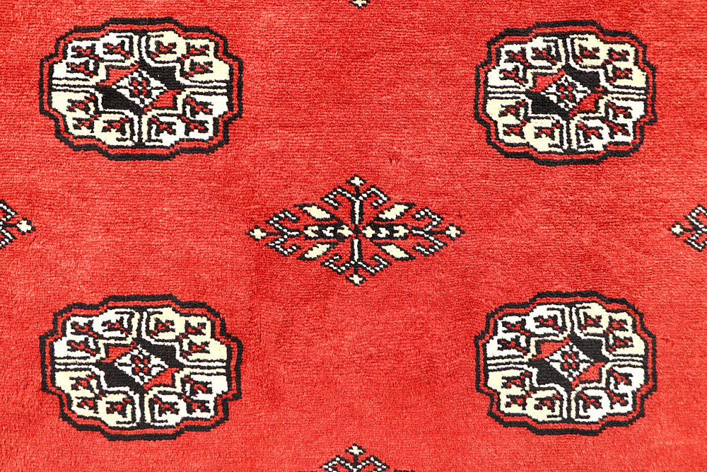 Firebrick Bokhara 5' 7 x 8' 10 - No. 60522 - ALRUG Rug Store