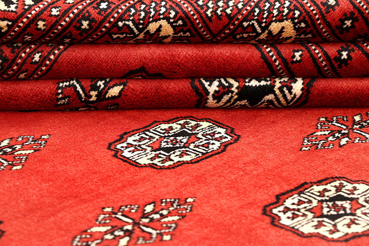 Firebrick Bokhara 5' 7 x 8' 10 - No. 60522 - ALRUG Rug Store