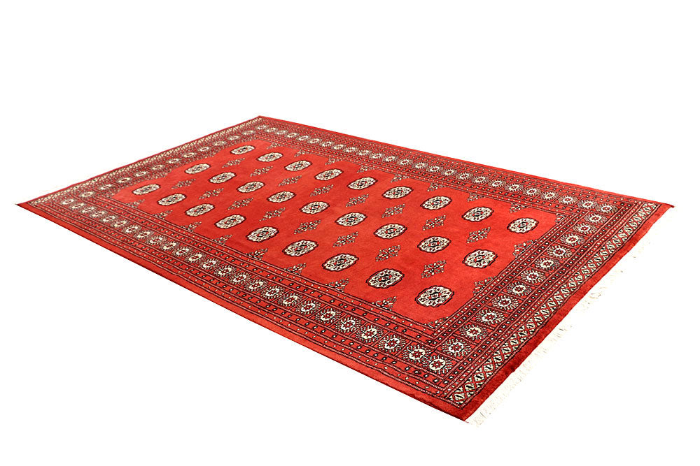 Firebrick Bokhara 5' 7 x 8' 10 - No. 60522 - ALRUG Rug Store