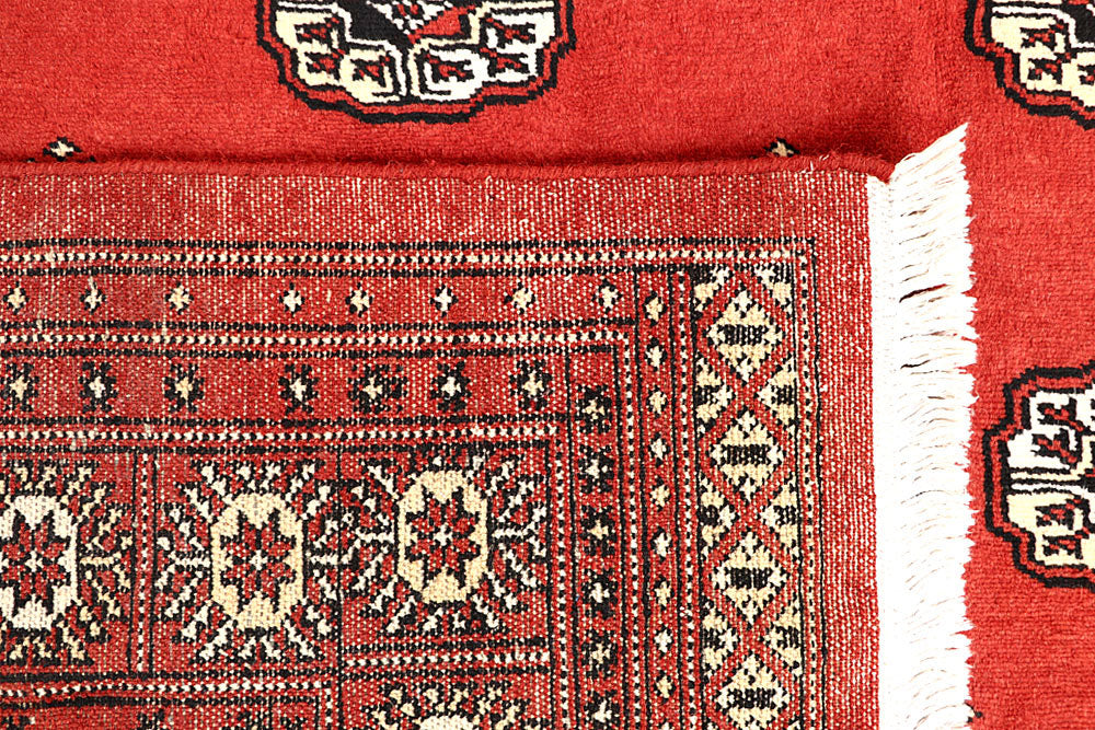 Firebrick Bokhara 5' 7 x 8' 10 - No. 60522 - ALRUG Rug Store