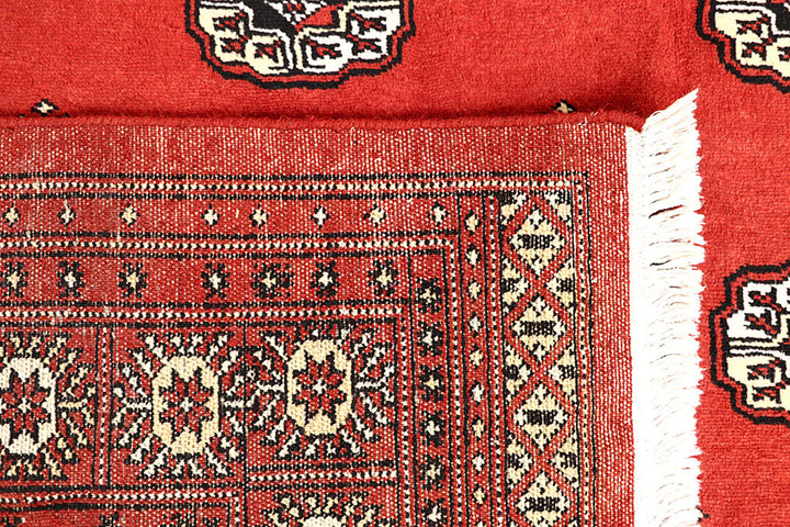 Firebrick Bokhara 5' 7 x 8' 10 - No. 60522 - ALRUG Rug Store
