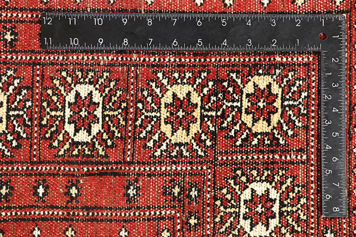 Firebrick Bokhara 5' 7 x 8' 10 - No. 60522 - ALRUG Rug Store