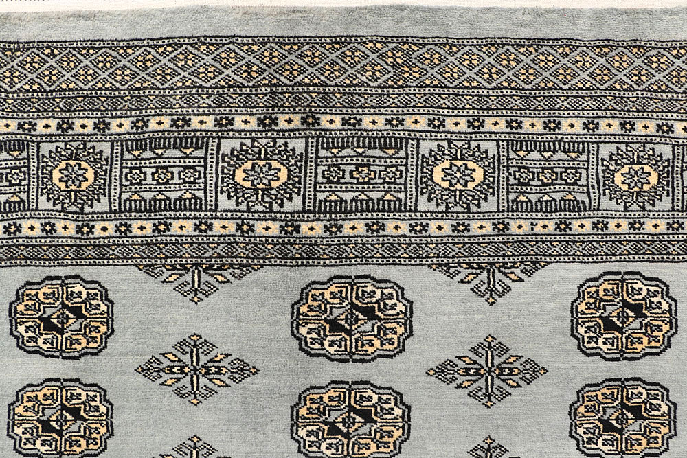Silver Bokhara 5' 7 x 8' - No. 60534 - ALRUG Rug Store