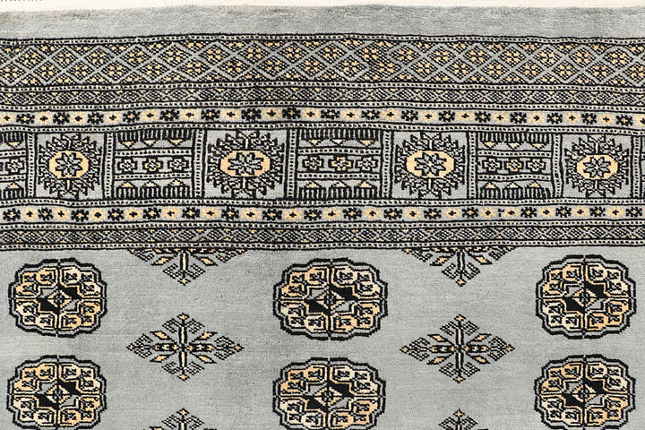 Silver Bokhara 5' 7 x 8' - No. 60534 - ALRUG Rug Store