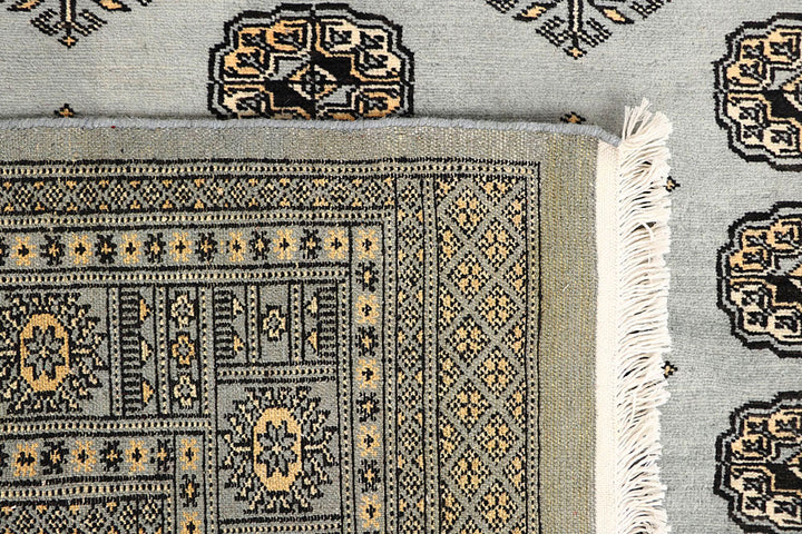 Silver Bokhara 5' 7 x 8' - No. 60534 - ALRUG Rug Store