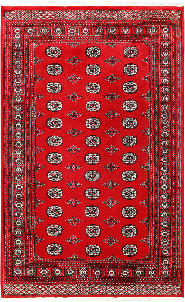 Firebrick Bokhara 5'  7" x 8'  10" - No. QA27255