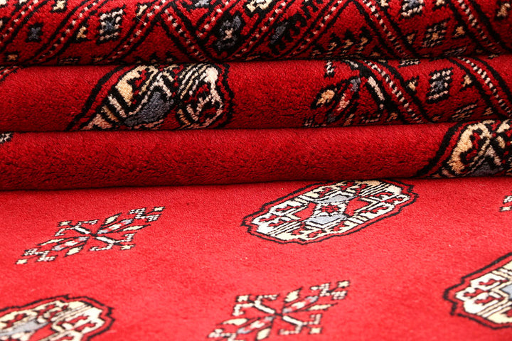 Firebrick Bokhara 5' 5 x 8' 11 - No. 60540 - ALRUG Rug Store