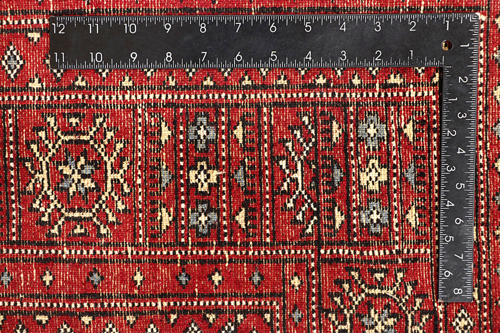 Firebrick Bokhara 5' 5 x 8' 11 - No. 60540 - ALRUG Rug Store