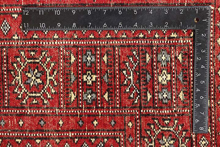Firebrick Bokhara 5' 5 x 8' 11 - No. 60540 - ALRUG Rug Store