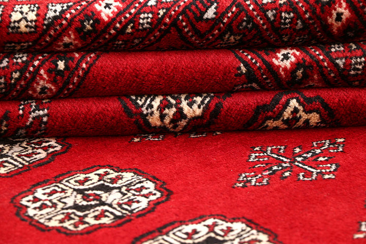 Firebrick Bokhara 5' 7 x 8' 3 - No. 60541 - ALRUG Rug Store