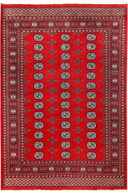 Firebrick Bokhara 5' 7 x 8' 3 - No. 60541 - ALRUG Rug Store
