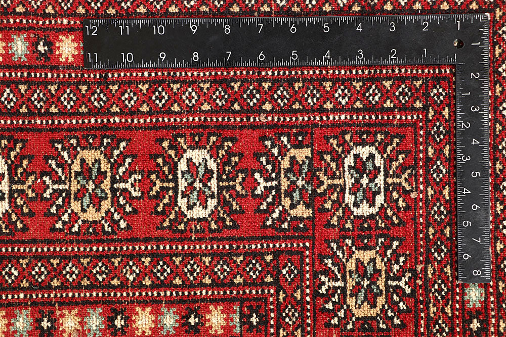 Firebrick Bokhara 5' 7 x 8' 8 - No. 60542 - ALRUG Rug Store