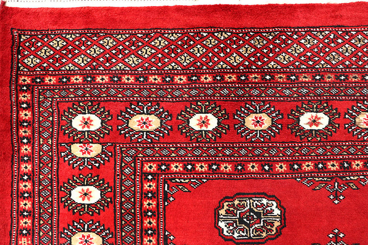 Red Bokhara 5' 9 x 8' 2 - No. 60544 - ALRUG Rug Store
