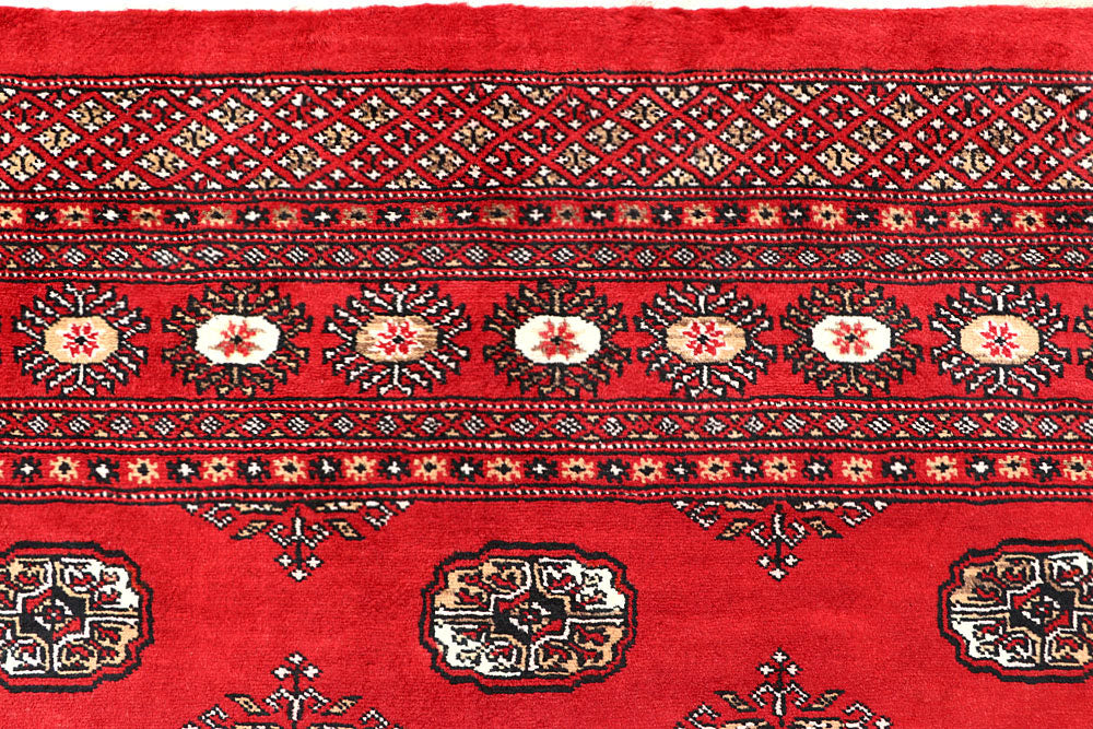 Red Bokhara 5' 9 x 8' 2 - No. 60544 - ALRUG Rug Store