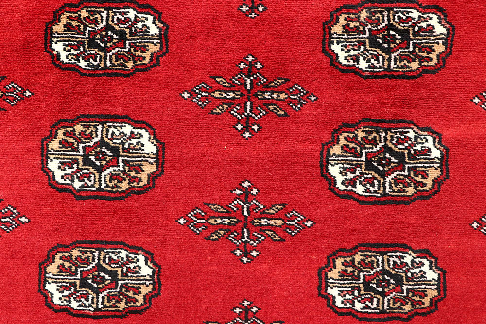Red Bokhara 5' 9 x 8' 2 - No. 60544 - ALRUG Rug Store