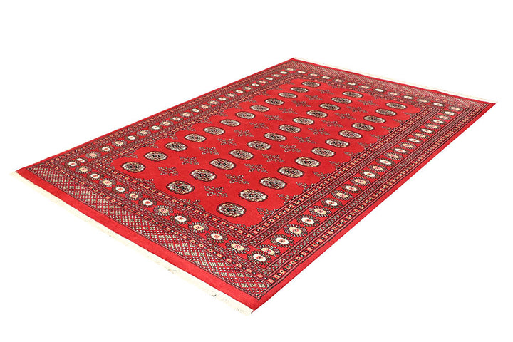 Red Bokhara 5' 9 x 8' 2 - No. 60544 - ALRUG Rug Store
