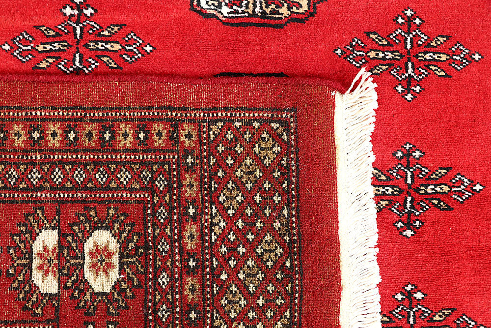 Red Bokhara 5' 9 x 8' 2 - No. 60544 - ALRUG Rug Store