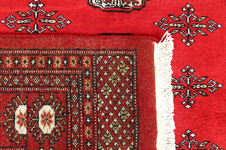 Red Bokhara 5' 9 x 8' 2 - No. 60544 - ALRUG Rug Store