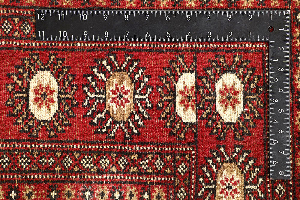 Red Bokhara 5' 9 x 8' 2 - No. 60544 - ALRUG Rug Store