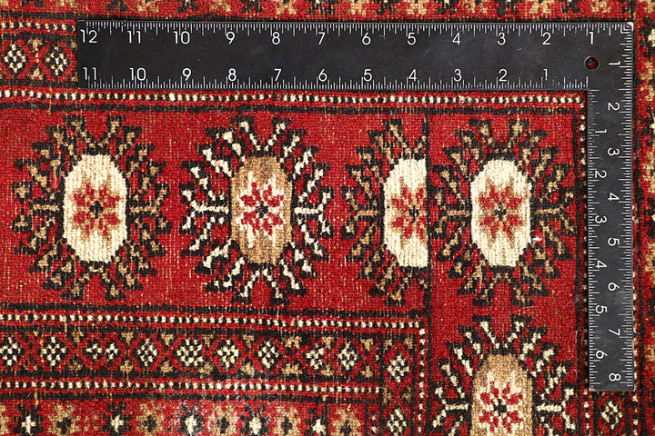 Red Bokhara 5' 9 x 8' 2 - No. 60544 - ALRUG Rug Store