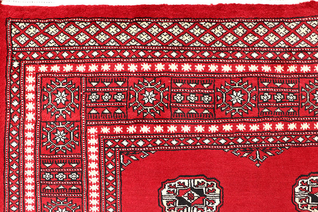 Red Bokhara 5' 7 x 8' 2 - No. 60552 - ALRUG Rug Store