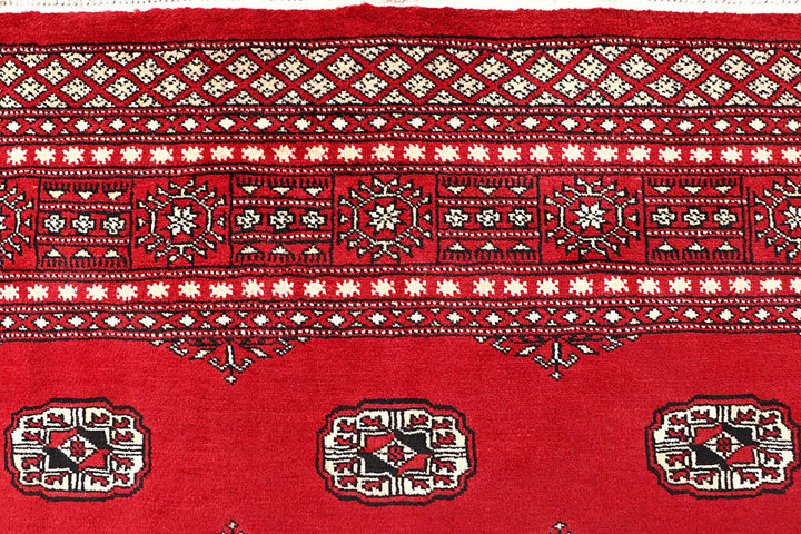 Red Bokhara 5' 7 x 8' 2 - No. 60552 - ALRUG Rug Store