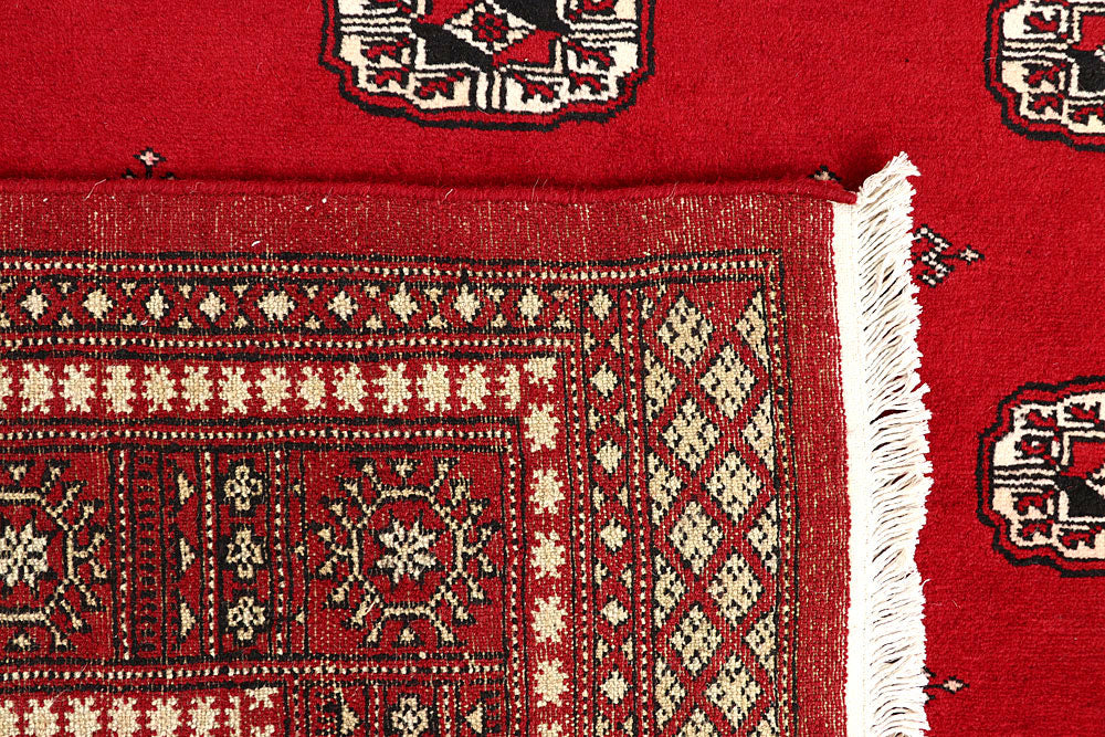 Red Bokhara 5' 7 x 8' 2 - No. 60552 - ALRUG Rug Store