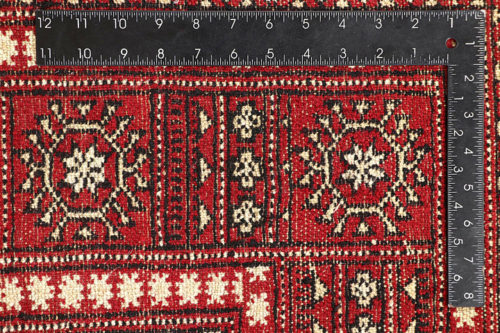 Red Bokhara 5' 7 x 8' 2 - No. 60552 - ALRUG Rug Store