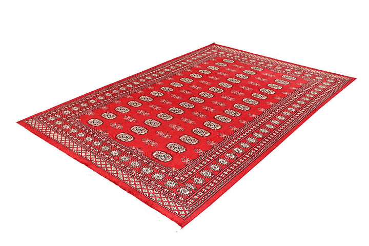 Red Bokhara 5' 7 x 8' 1 - No. 60554 - ALRUG Rug Store