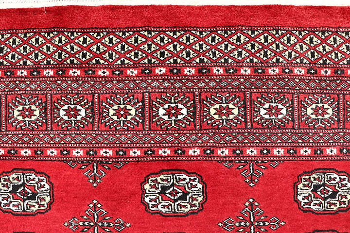 Red Bokhara 5'  7" x 8'  2" - No. QA93797