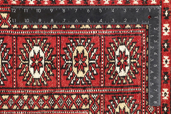 Red Bokhara 5'  7" x 8'  2" - No. QA93797